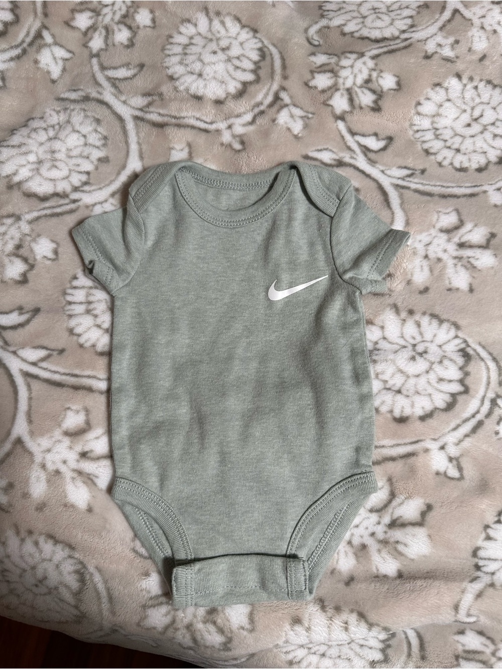 Nike Green Baby One-Piece Bodysuit and zip up